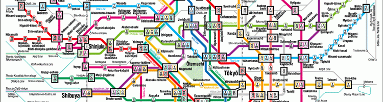 Tokyo Subway Map