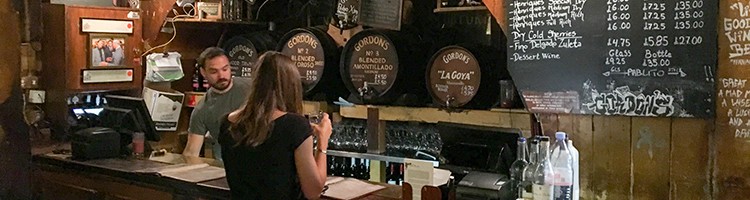 Gordon's Wine Bar in London | SuitcaseandHeels.com